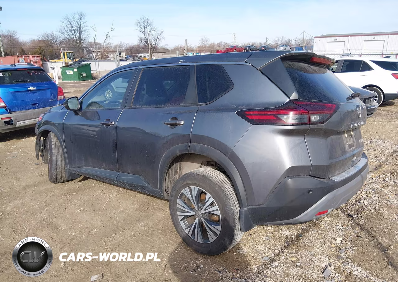 2022 Nissan Rogue Sv Intelligent Awd VIN:5N1BT3BB5NC728348 - 3