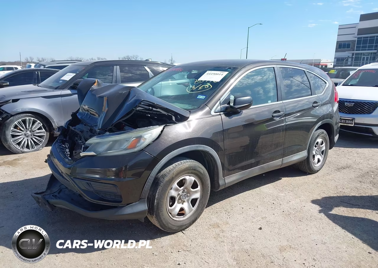 2015 Honda Cr-V Lx VIN:2HKRM3H39FH533455 - 2