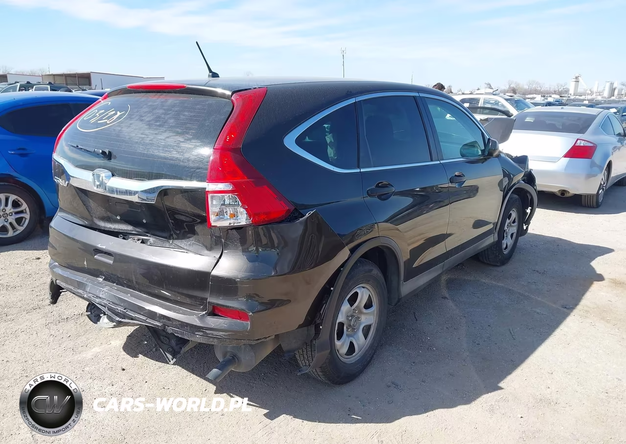 2015 Honda Cr-V Lx VIN:2HKRM3H39FH533455 - 4