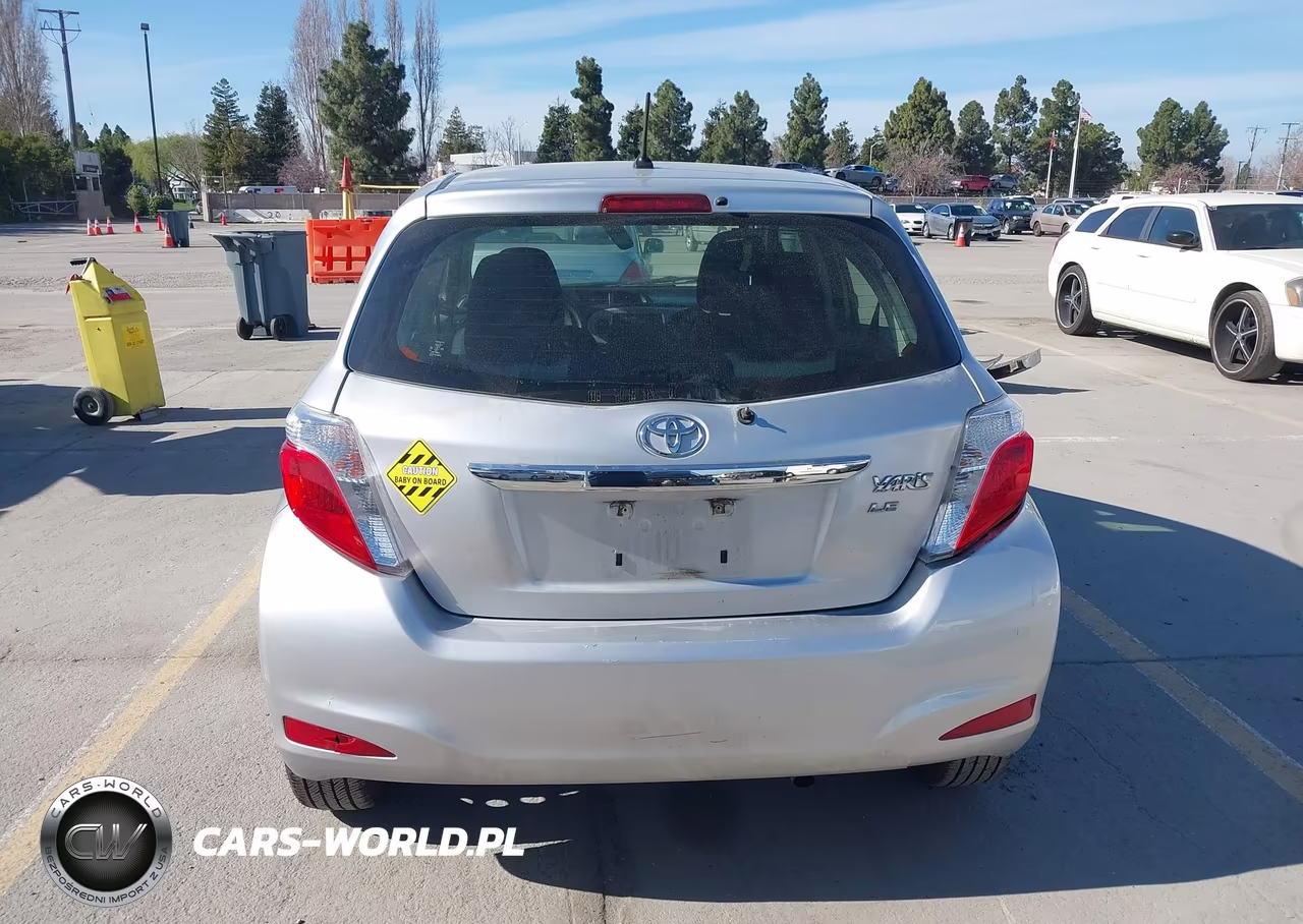 2012 Toyota Yaris Le VIN:JTDKTUD36CD523614 - 16