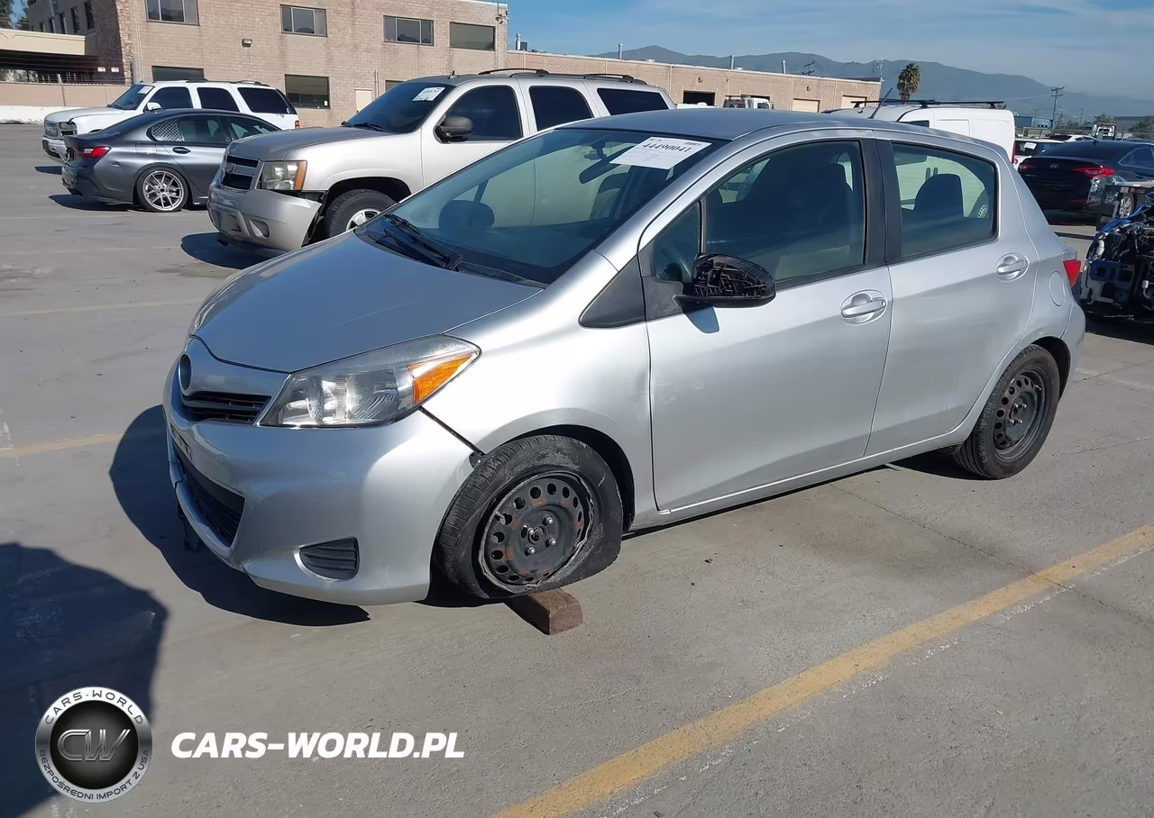 2012 Toyota Yaris Le VIN:JTDKTUD36CD523614 - 2