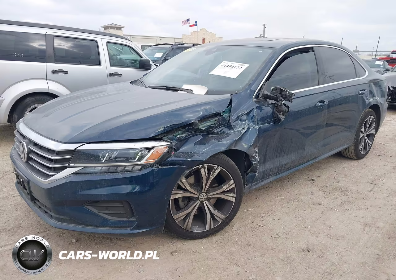 2020 Volkswagen Passat 2.0T Sel VIN:1VWCA7A38LC027121 - 2