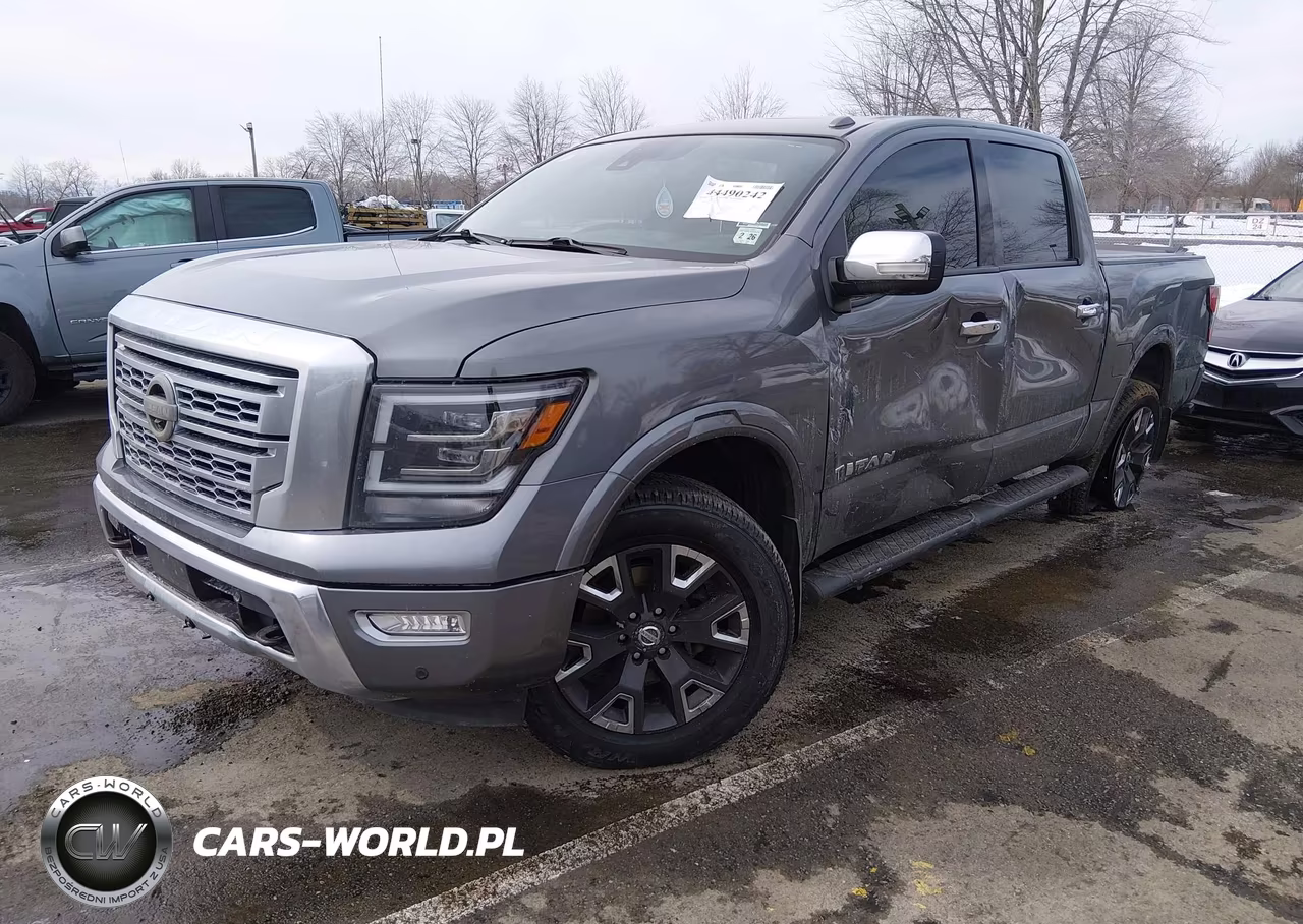 2021 Nissan Titan Platinum Reserve 4X4 VIN:1N6AA1ED3MN506818 - 2