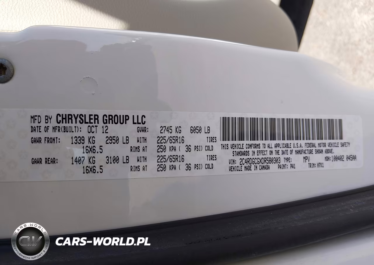 2013 Dodge Grand Caravan Sxt VIN:2C4RDGCGXDR580303 - 9