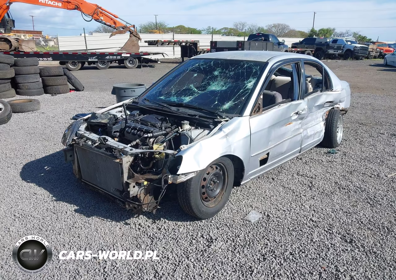 2002 Honda Civic Lx VIN:1HGES16522L007771 - 2
