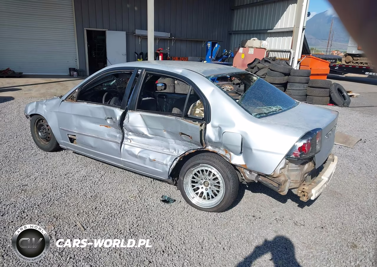 2002 Honda Civic Lx VIN:1HGES16522L007771 - 3