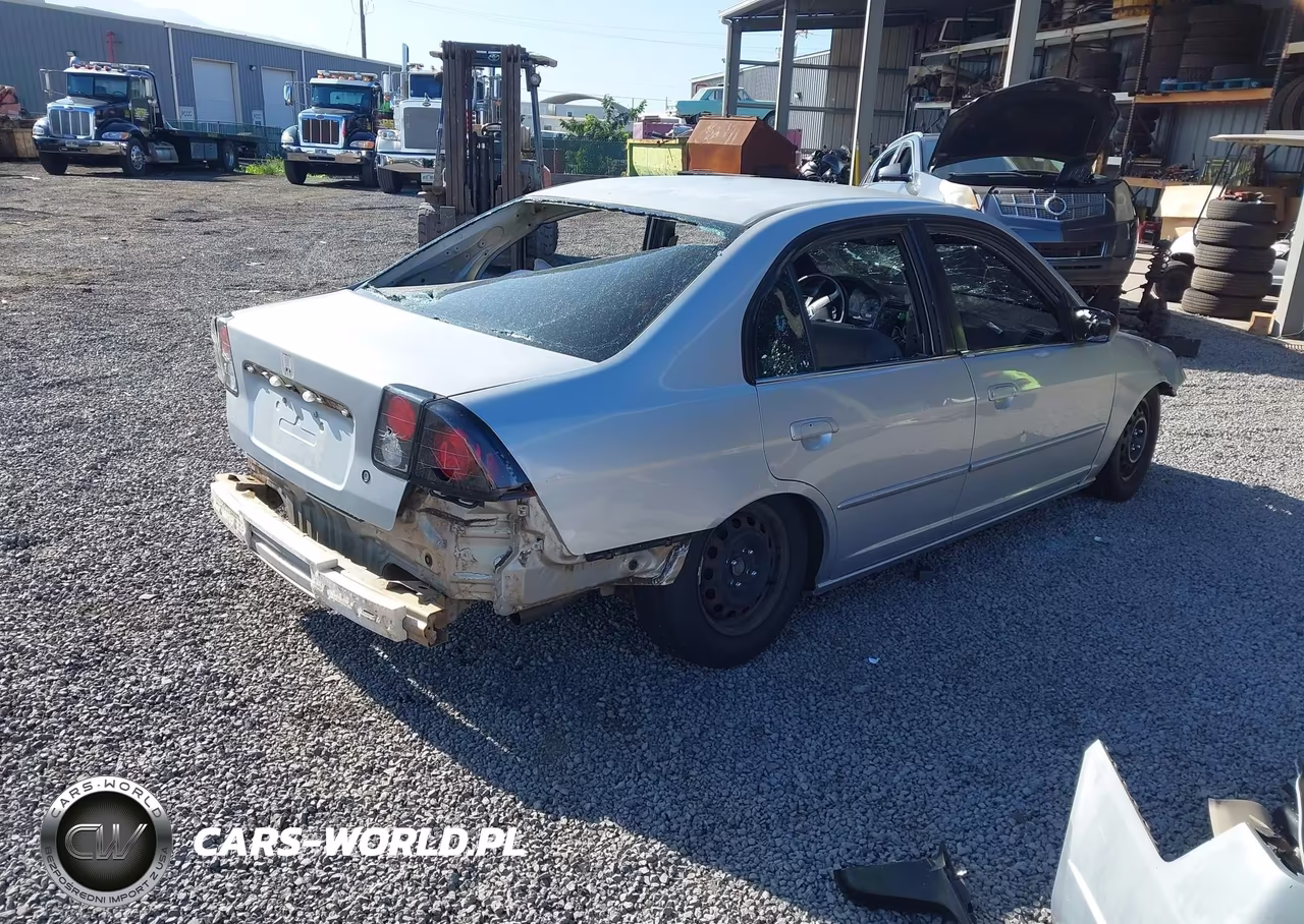 2002 Honda Civic Lx VIN:1HGES16522L007771 - 4