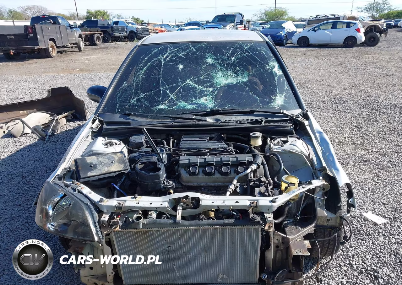 2002 Honda Civic Lx VIN:1HGES16522L007771 - 6