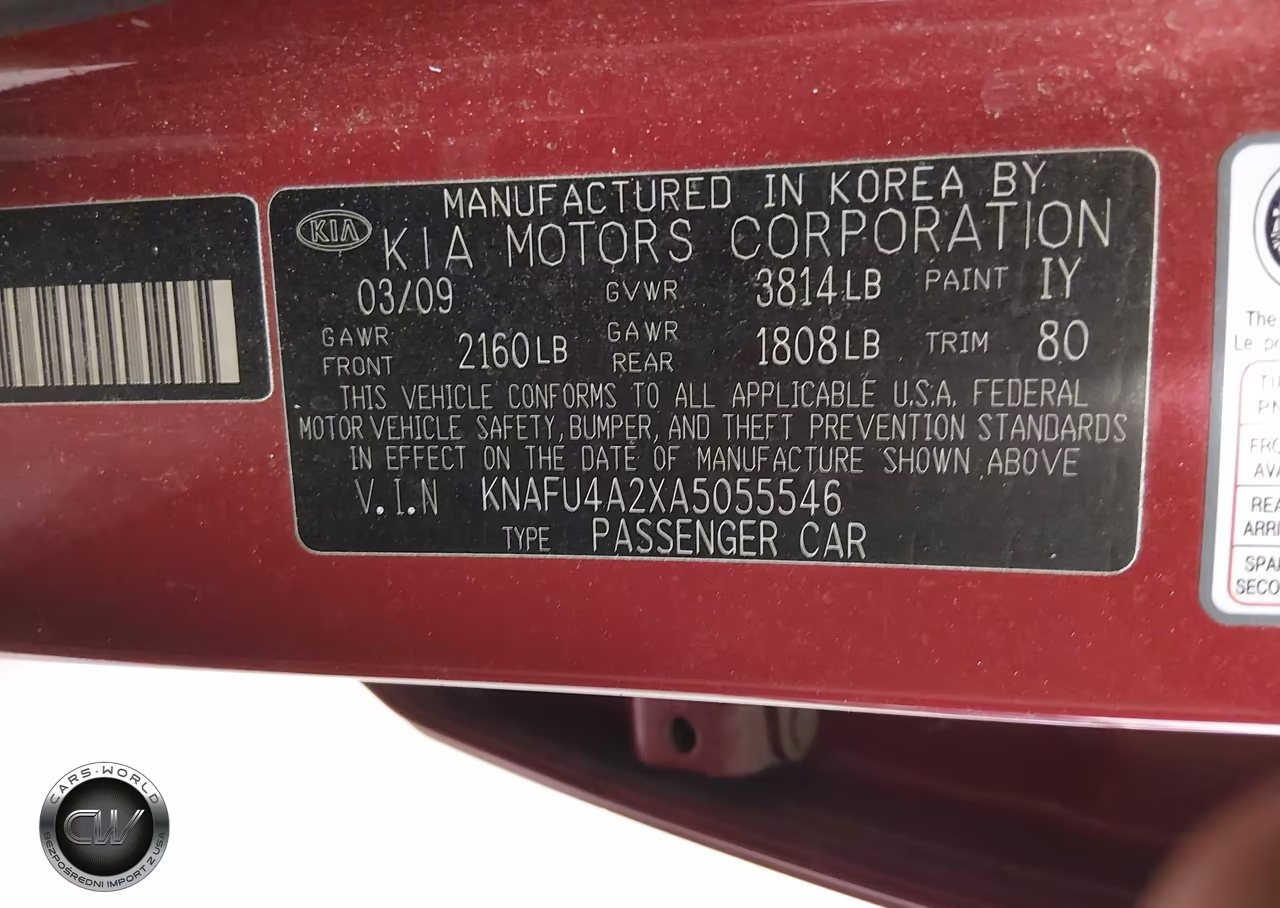2010 Kia Forte Ex VIN:KNAFU4A2XA5055546 - 9