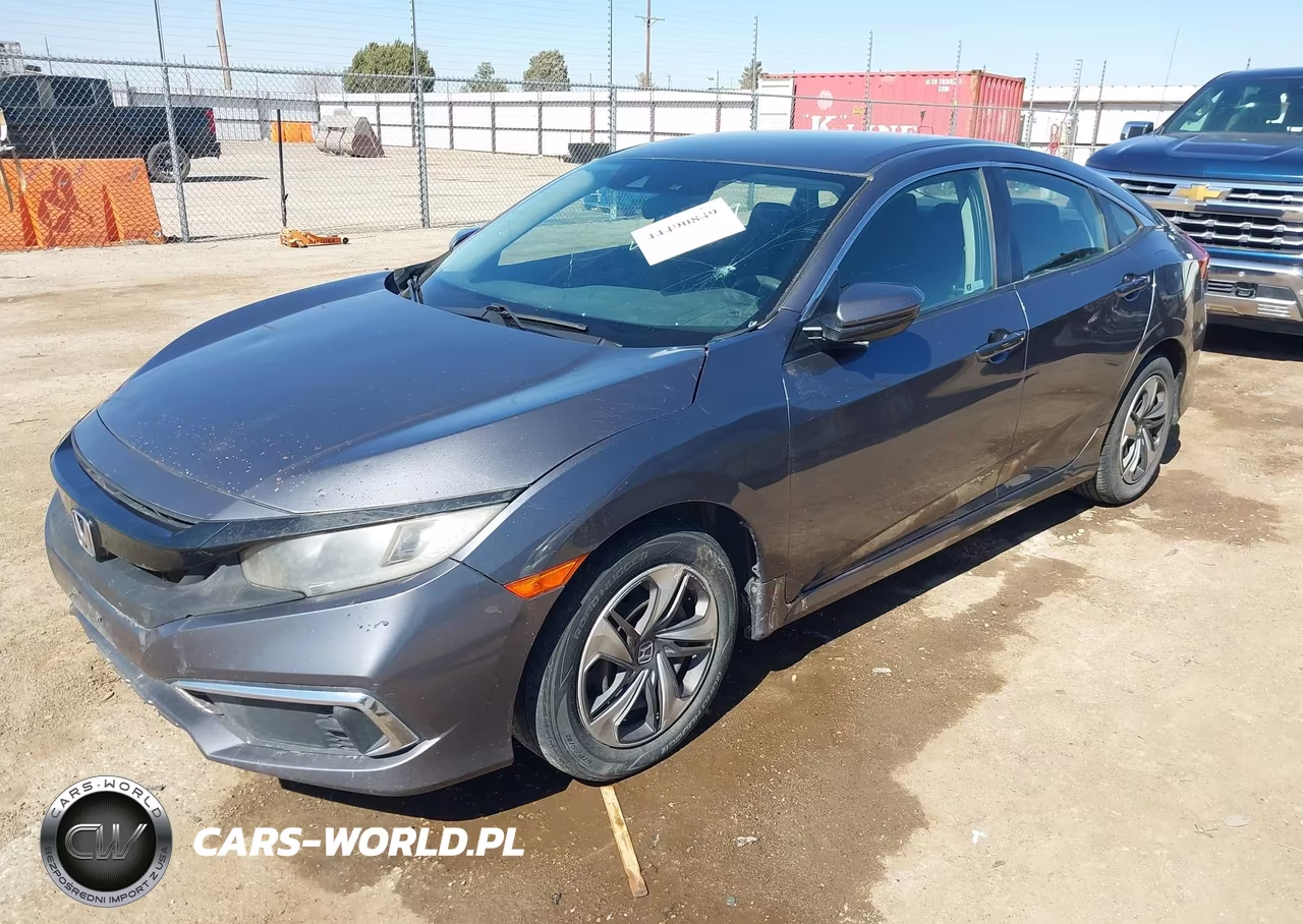 2020 Honda Civic Lx VIN:2HGFC2F61LH555646 - 2