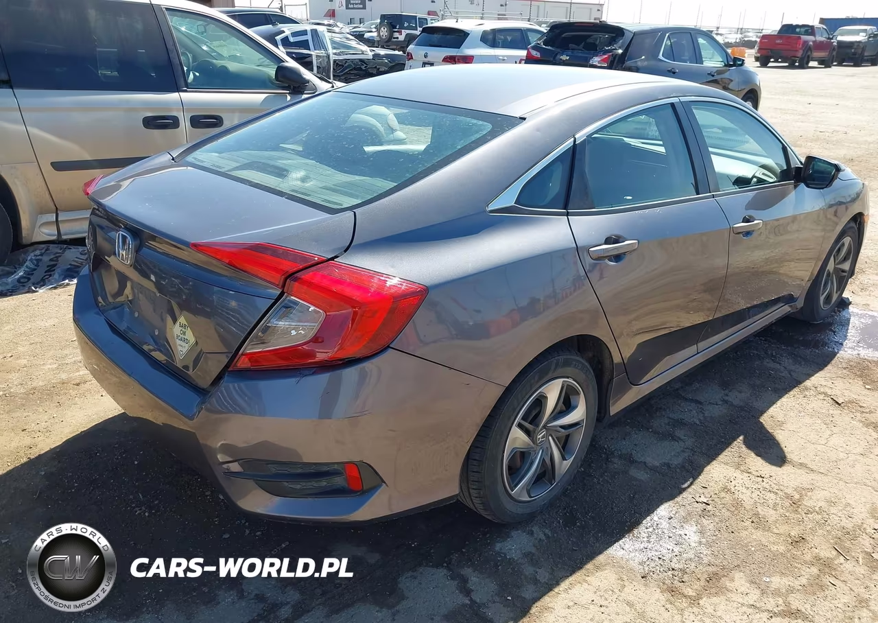 2020 Honda Civic Lx VIN:2HGFC2F61LH555646 - 4