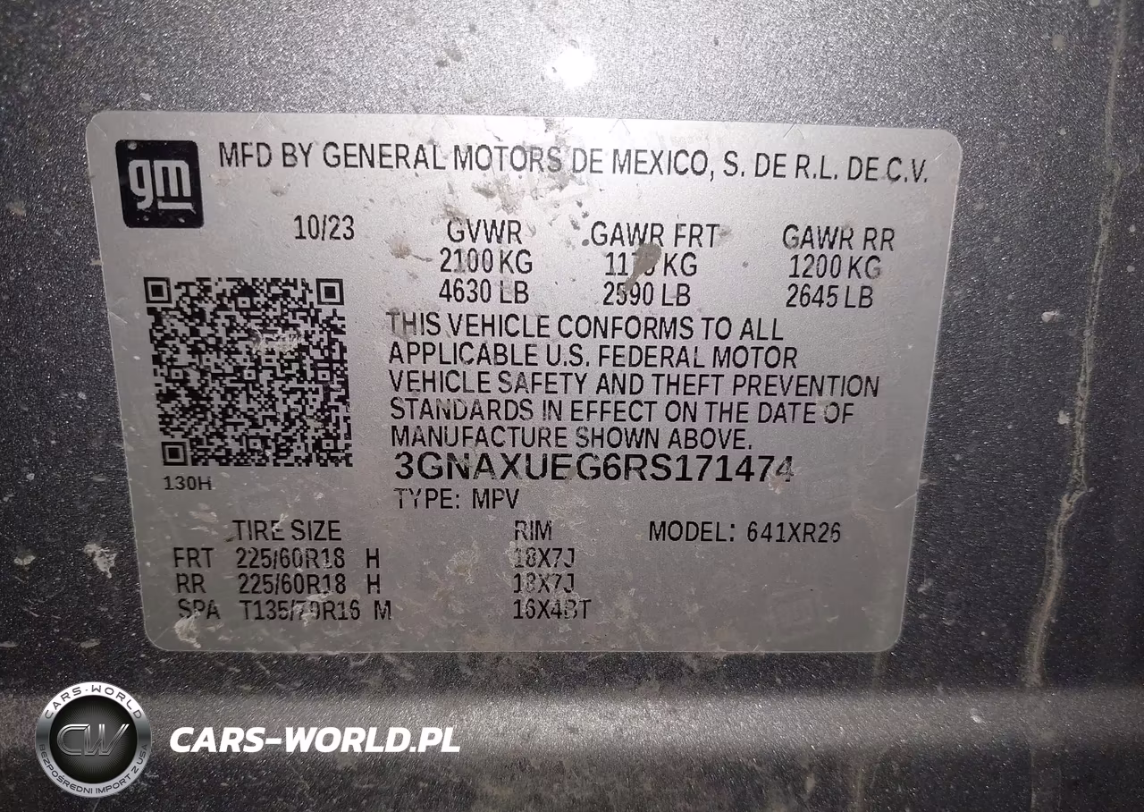 2024 Chevrolet Equinox Awd Lt VIN:3GNAXUEG6RS171474 - 9