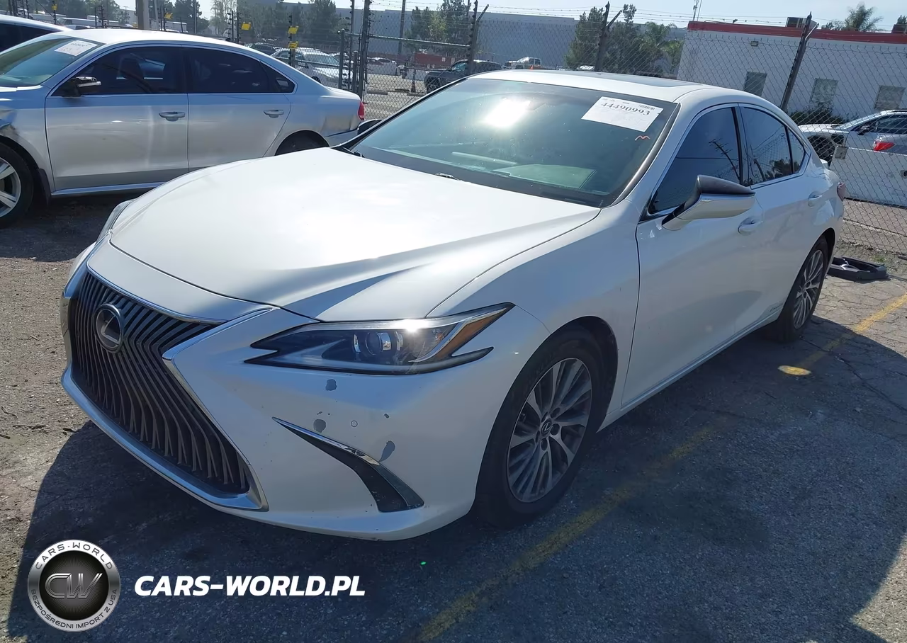 2020 Lexus Es 300H VIN:58AD21B12LU009565 - 2