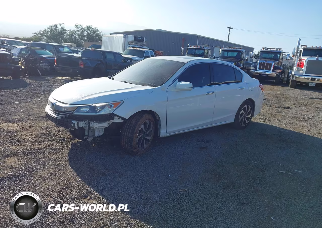 2017 Honda Accord Ex-L V6 VIN:1HGCR3F02HA002948 - 2
