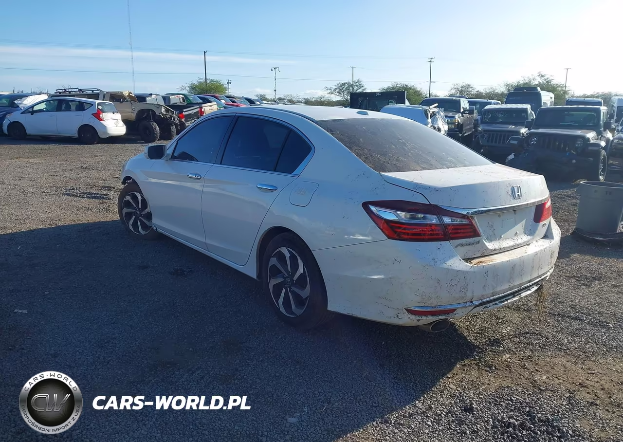2017 Honda Accord Ex-L V6 VIN:1HGCR3F02HA002948 - 3