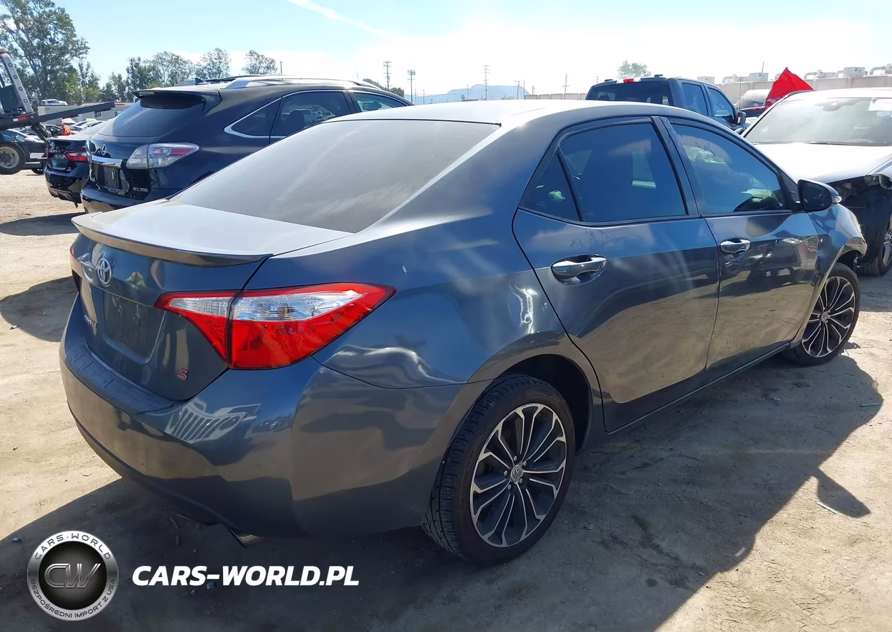 2015 Toyota Corolla S Plus VIN:5YFBURHE7FP253607 - 4