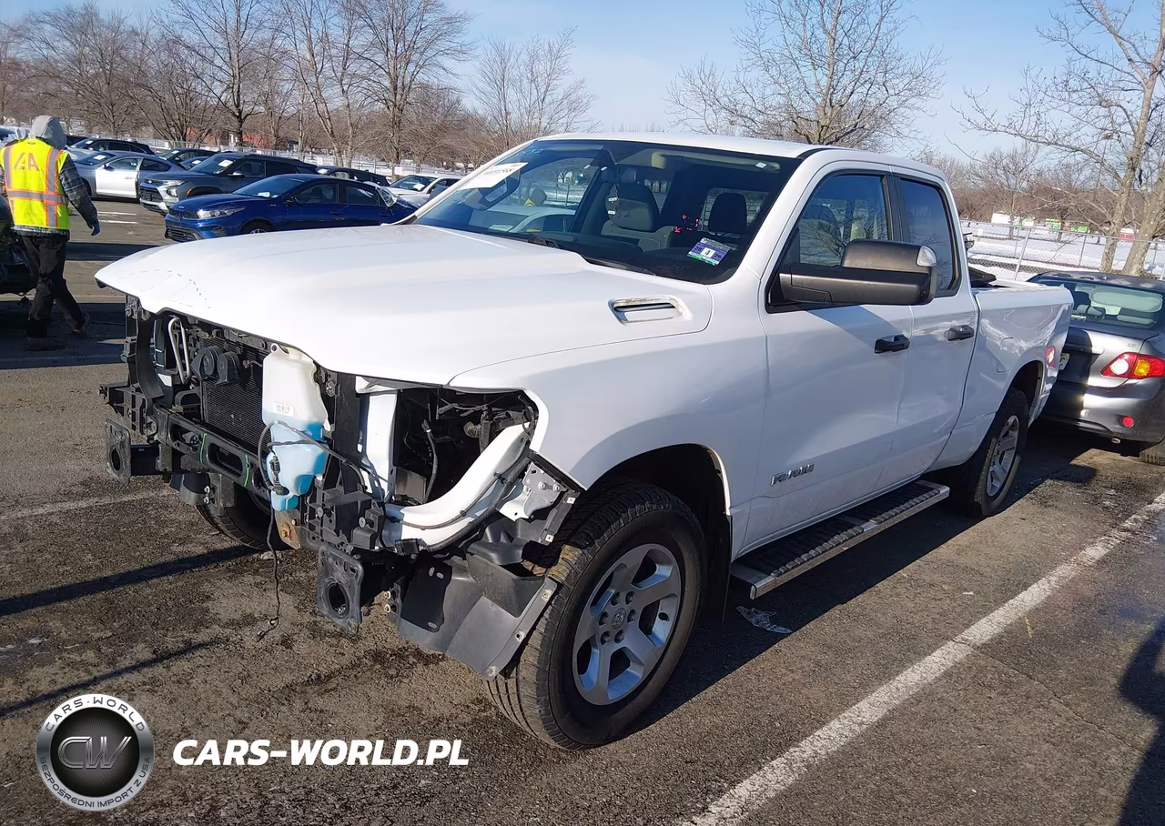 2019 Ram 1500 Tradesman 4X4 6'4 Box VIN:1C6SRFCTXKN598375 - 2