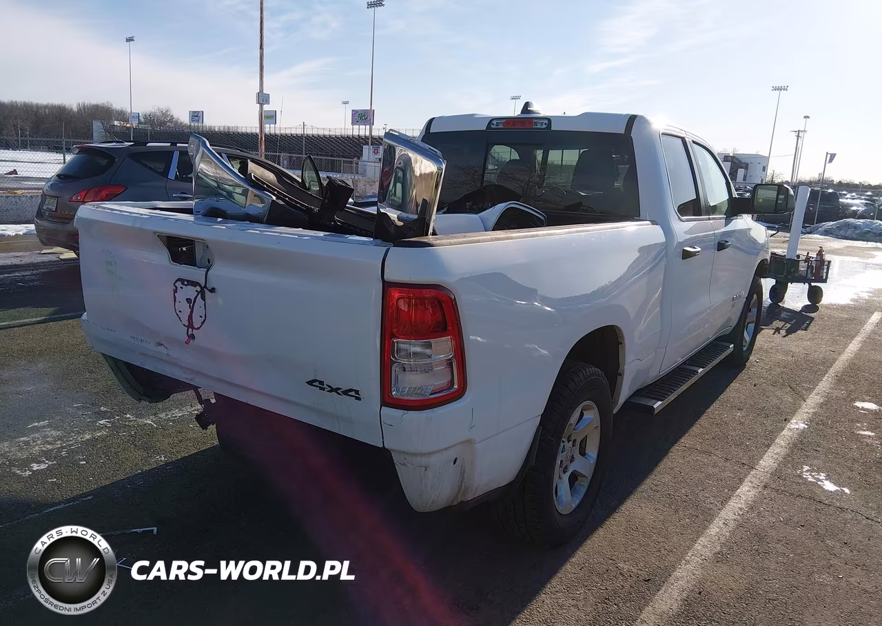 2019 Ram 1500 Tradesman 4X4 6'4 Box VIN:1C6SRFCTXKN598375 - 4