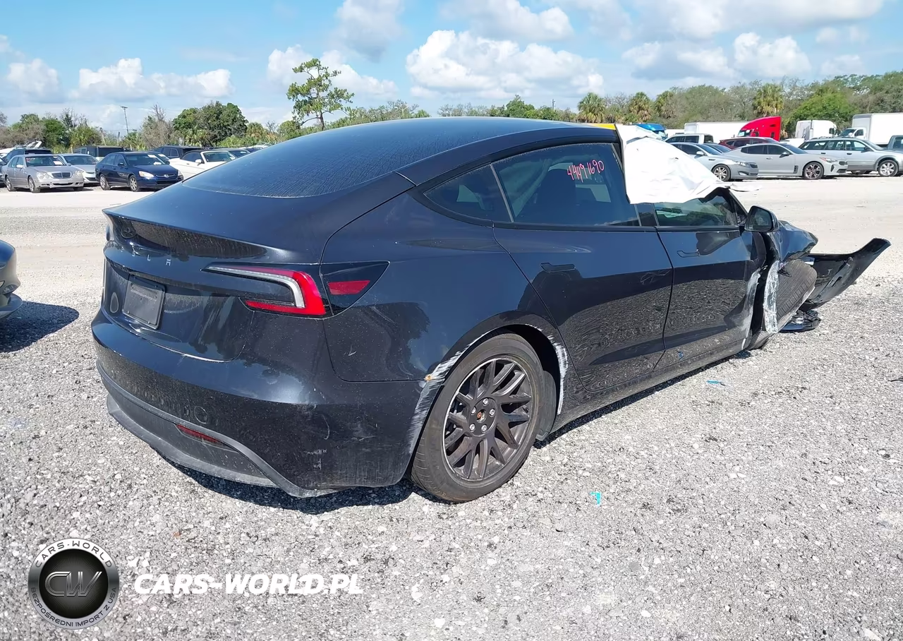 2025 Tesla Model 3 Long Range Rear-Wheel Drive-Standard Rear-Wheel Drive VIN:5YJ3E1EA8SF997792 - 4