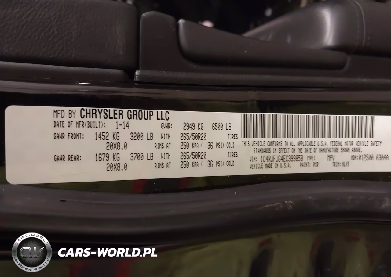 2014 Jeep Grand Cherokee Summit VIN:1C4RJFJG4EC399858 - 9