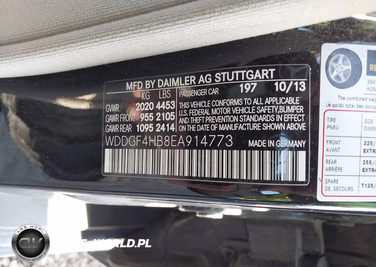 2014 Mercedes-Benz C 250 Sport VIN:WDDGF4HB8EA914773 - 9