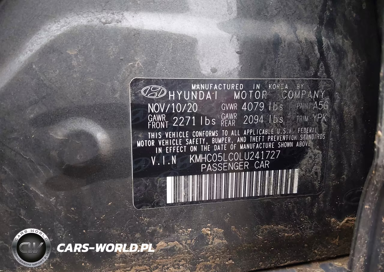2020 Hyundai Ioniq Hybrid Limited VIN:KMHC05LC0LU241727 - 9
