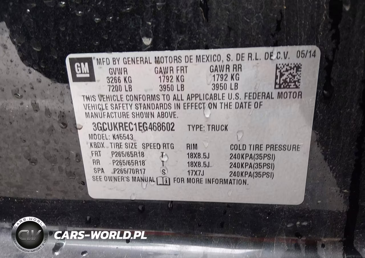 2014 Chevrolet Silverado 1500 1Lt VIN:3GCUKREC1EG468602 - 9
