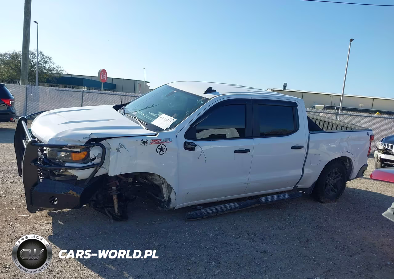 2021 Chevrolet Silverado 1500 4Wd Short Bed Custom Trail Boss VIN:1GCPYCEF6MZ300049 - 15