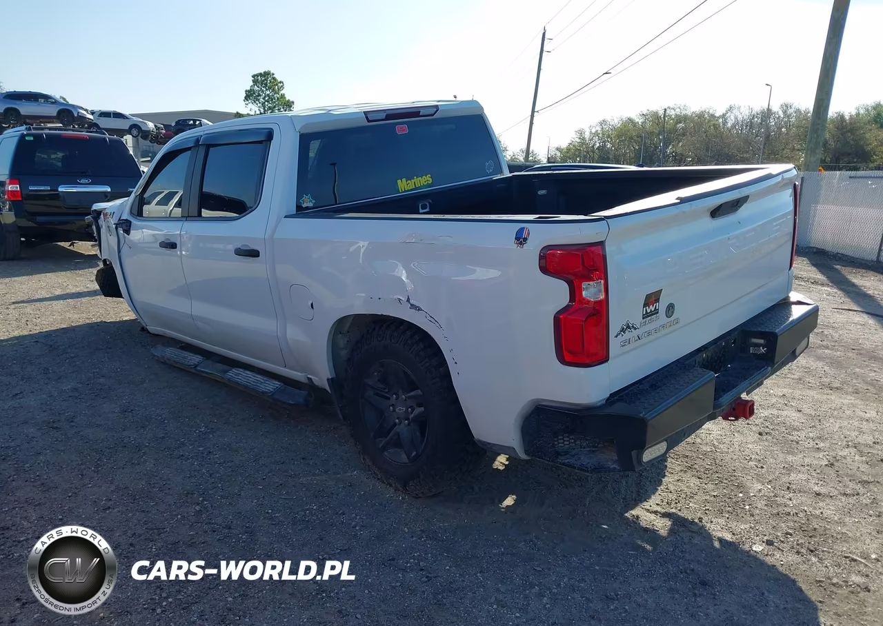 2021 Chevrolet Silverado 1500 4Wd Short Bed Custom Trail Boss VIN:1GCPYCEF6MZ300049 - 3