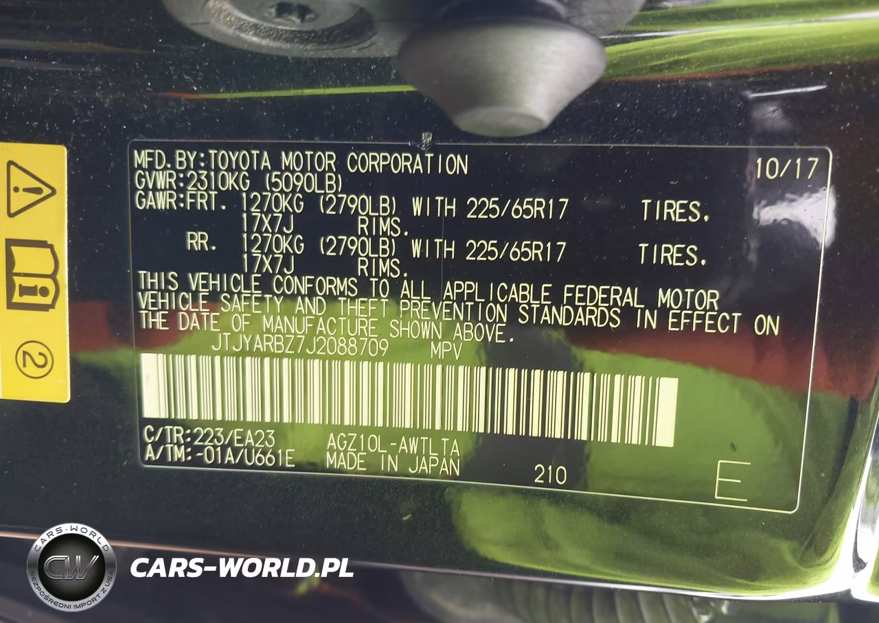 2018 Lexus Nx 300 VIN:JTJYARBZ7J2088709 - 9