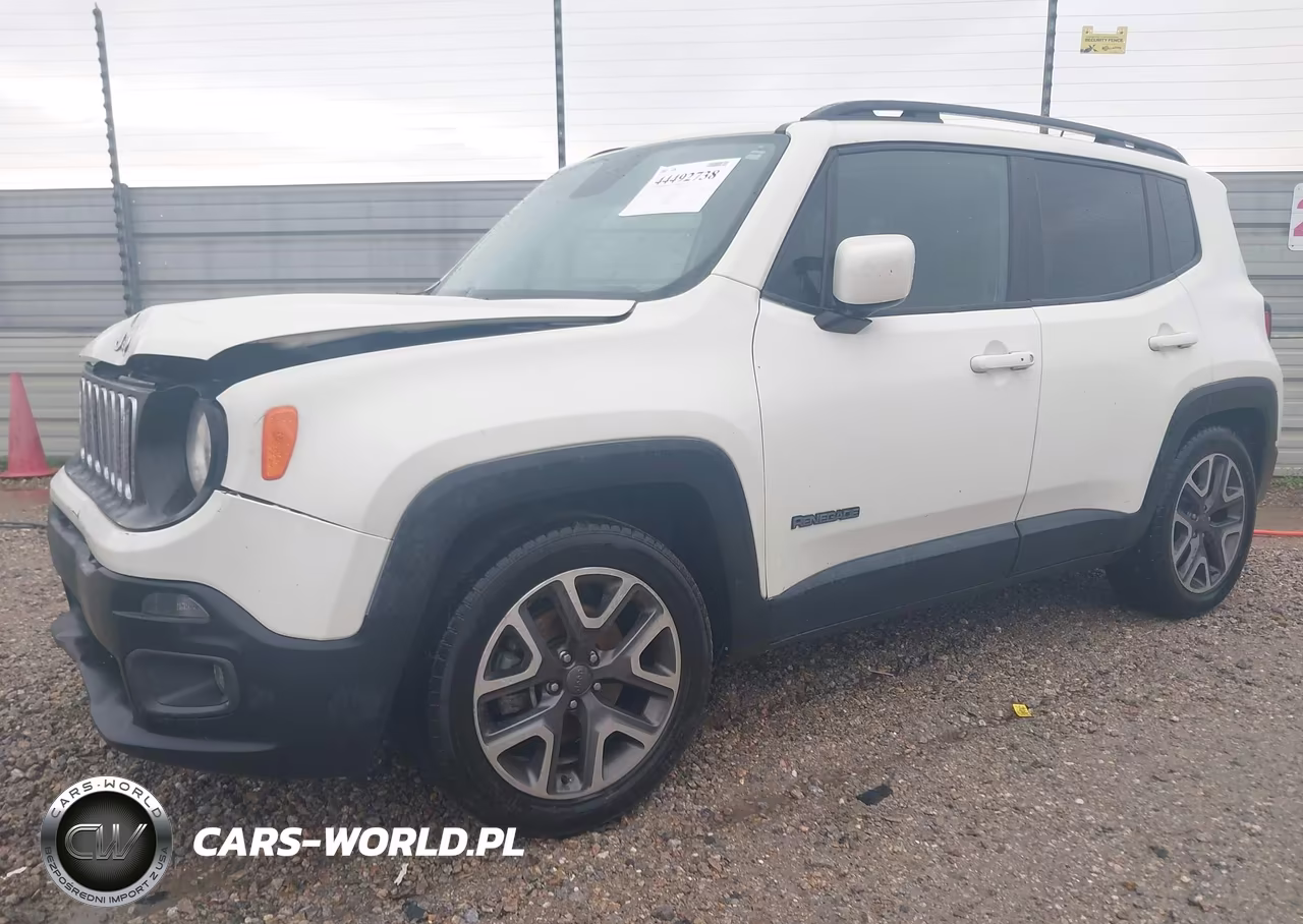 2017 Jeep Renegade Latitude Fwd VIN:ZACCJABB3HPG23102 - 2