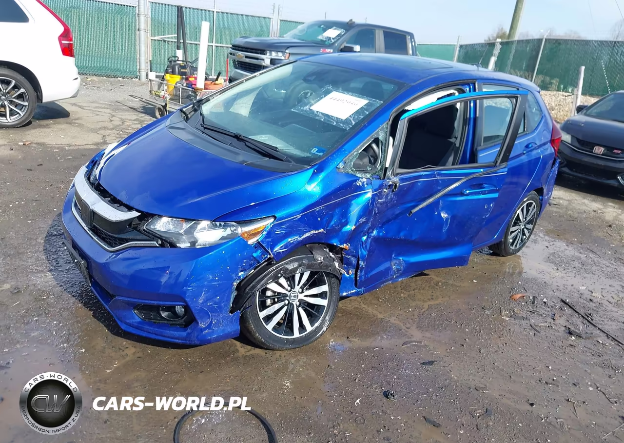 2019 Honda Fit Ex VIN:3HGGK5H84KM723495 - 2