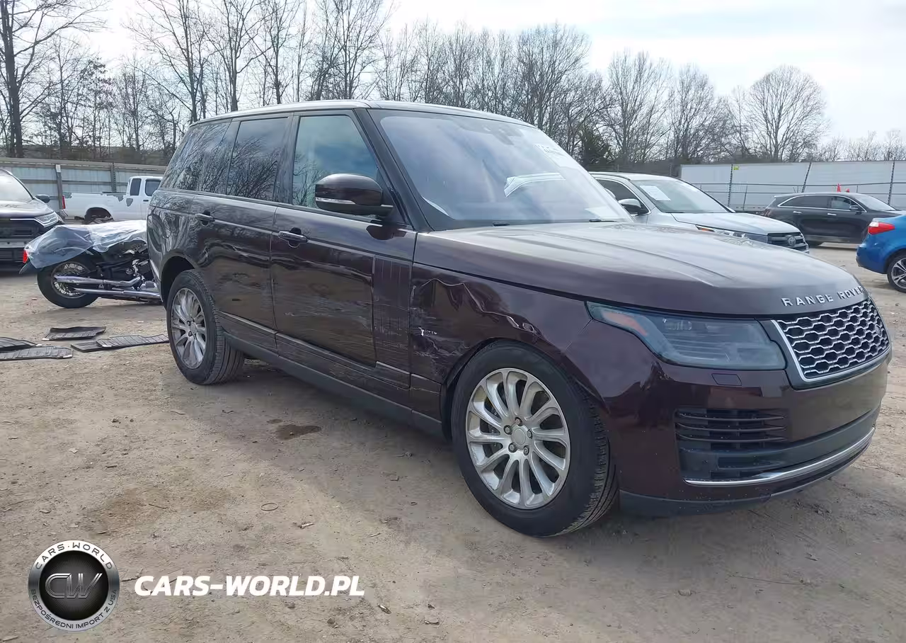 2018 Land Rover Range Rover 3.0L V6 Supercharged Hse