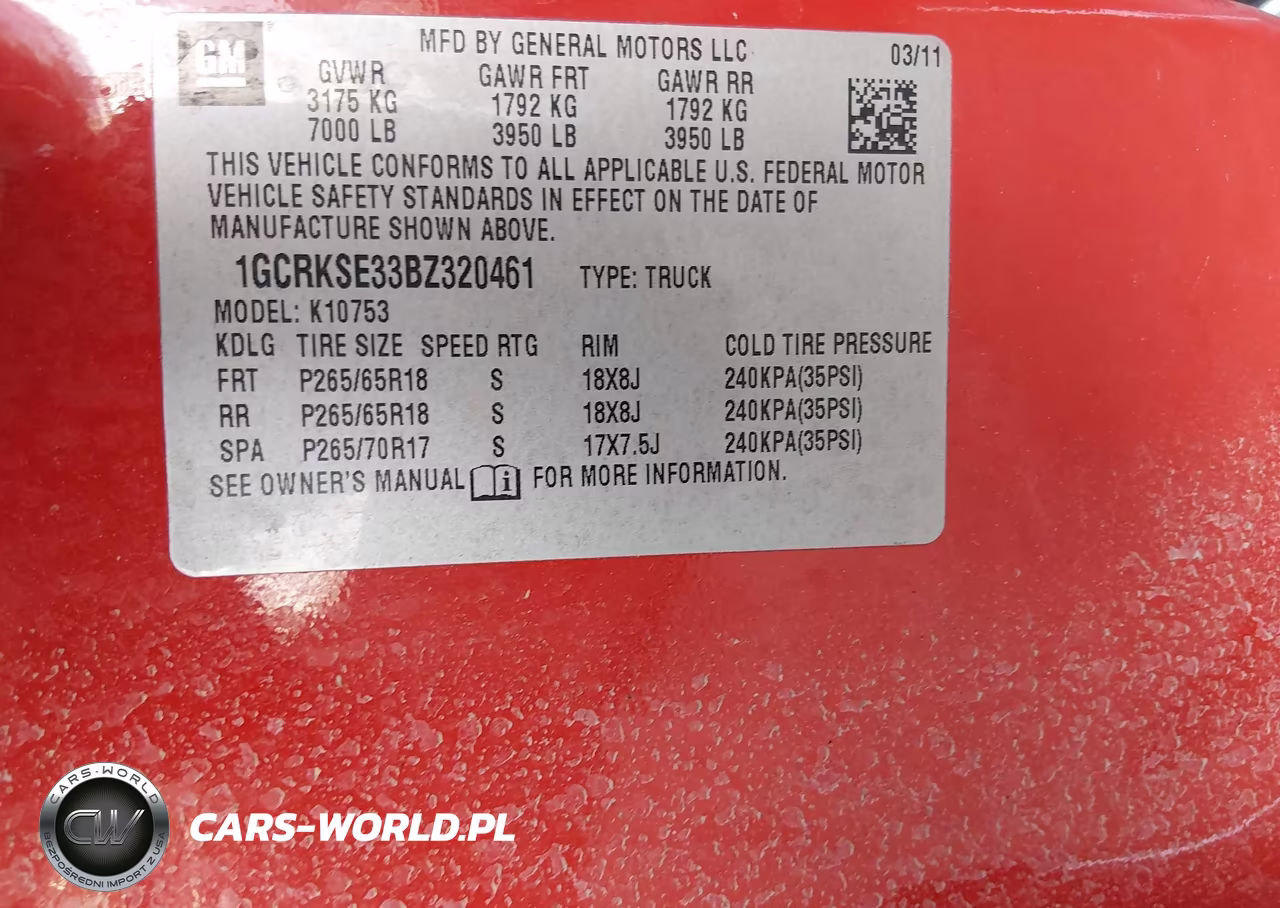 2011 Chevrolet Silverado 1500 Lt VIN:1GCRKSE33BZ320461 - 9