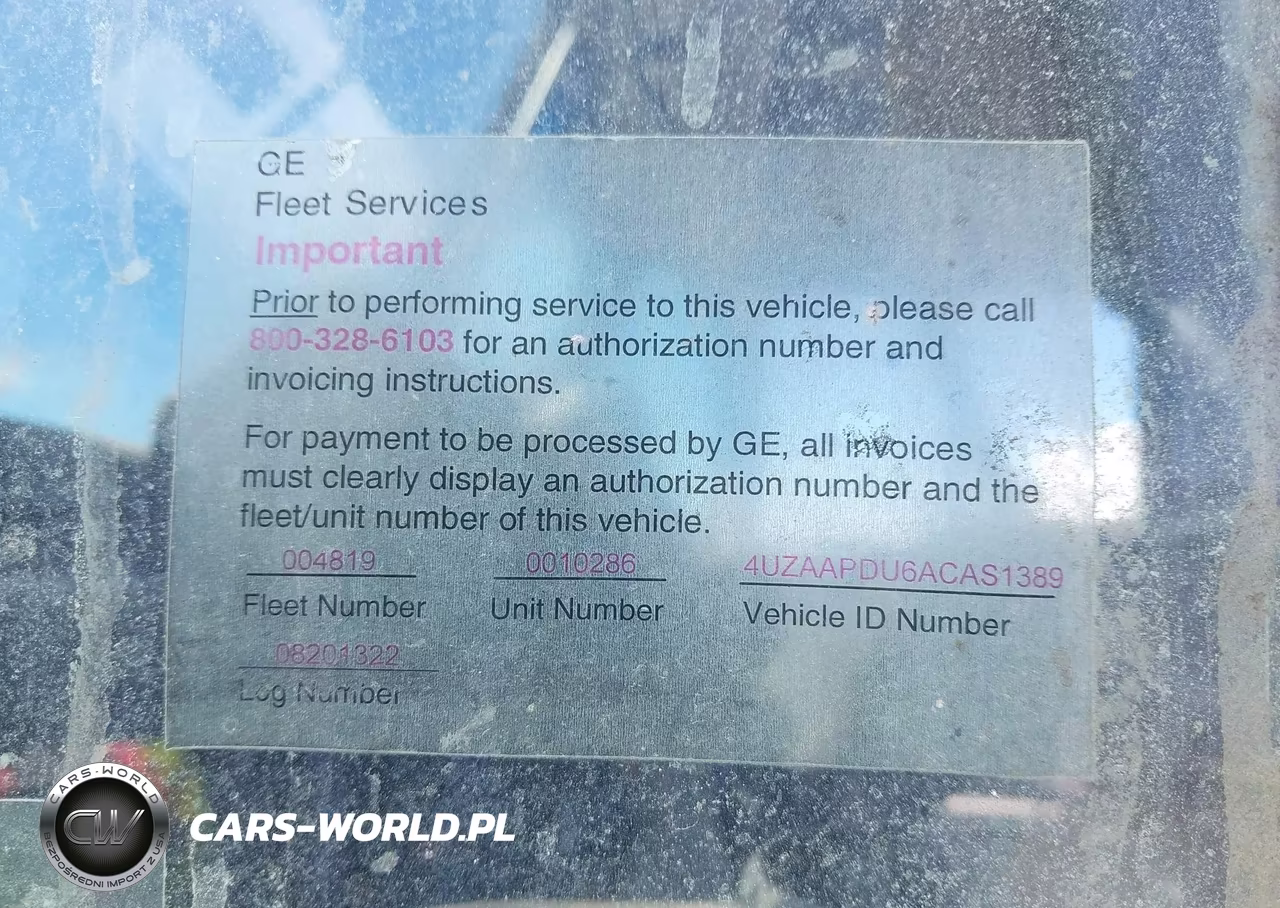 2010 Freightliner Chassis M Line Walk-In Van VIN:4UZAAPDU6ACAS1389 - 8