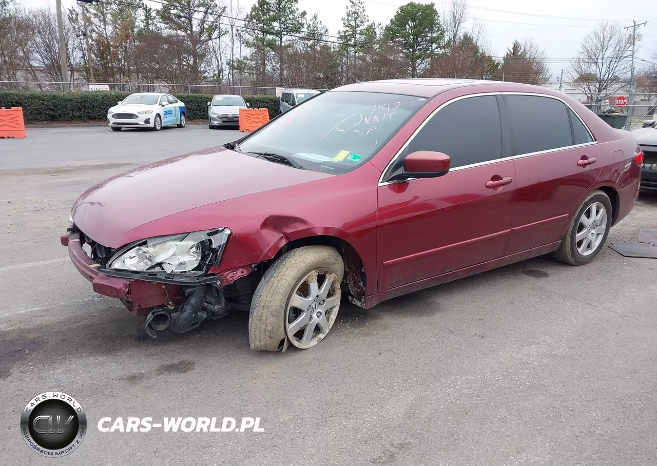 2005 Honda Accord 3.0 Ex VIN:1HGCM66595A077198 - 2