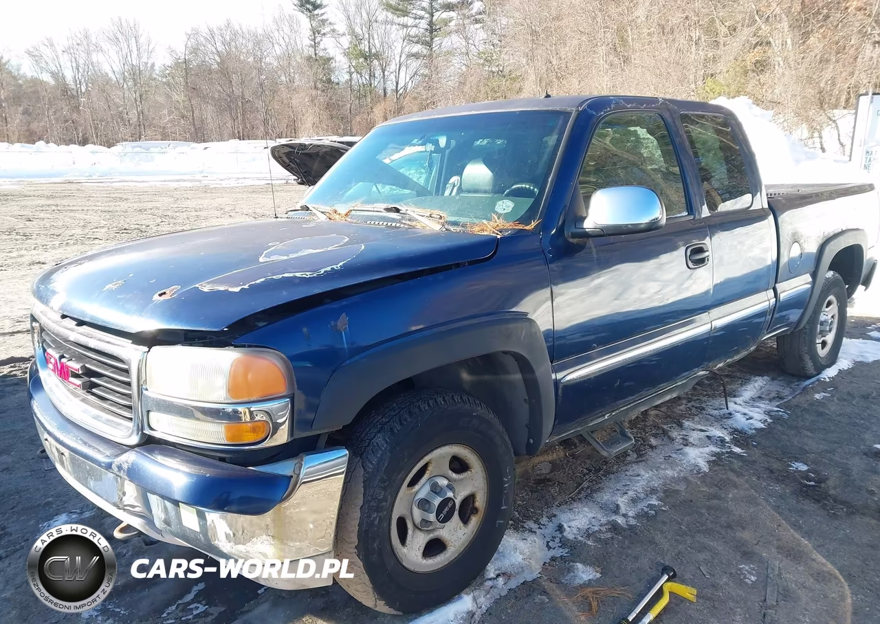 2002 GMC Sierra 1500 Sle VIN:2GTEK19T821286044 - 2