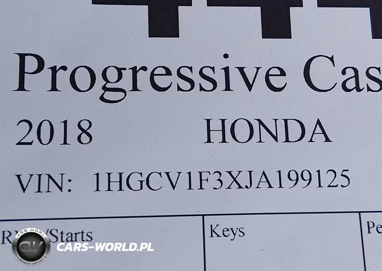 2018 Honda Accord Sport VIN:1HGCV1F3XJA199125 - 9