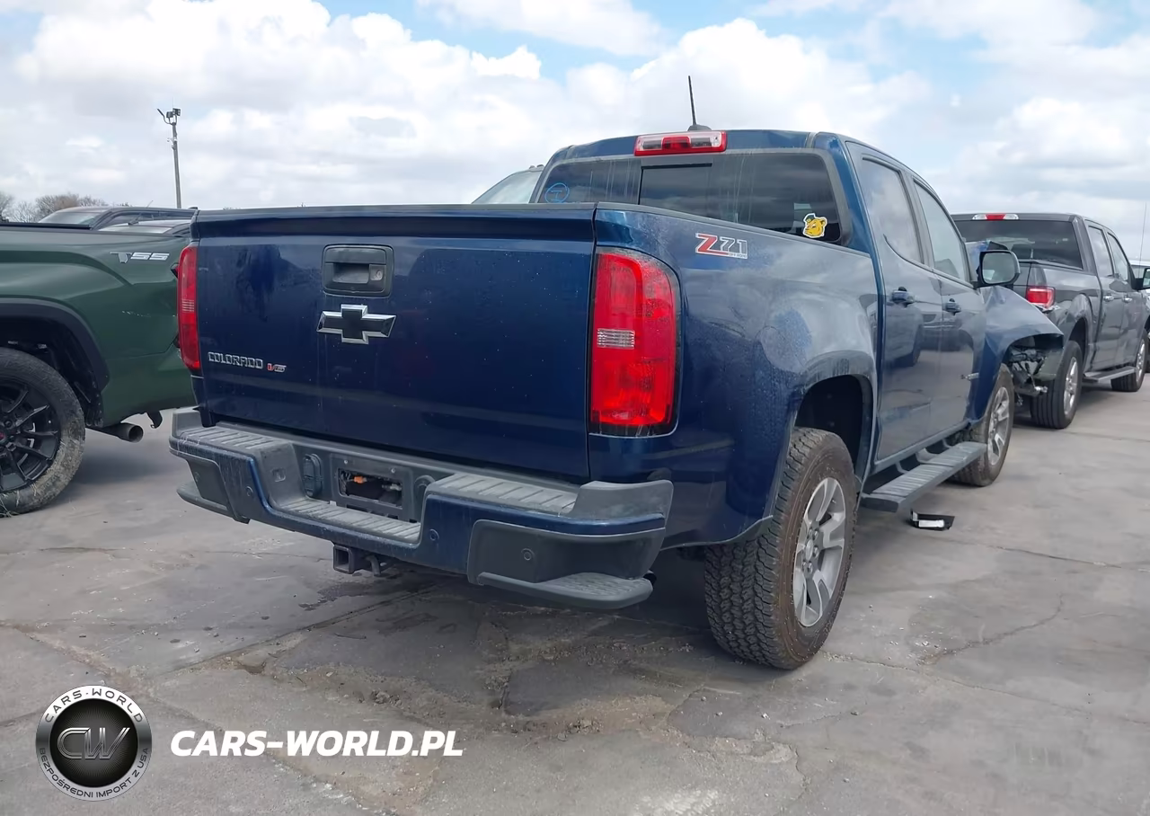 2020 Chevrolet Colorado 4Wd Short Box Z71 VIN:1GCGTDEN5L1160536 - 4