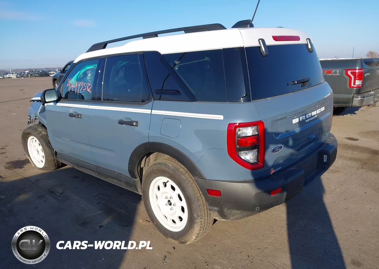 2025 Ford Bronco Sport Heritage VIN:3FMCR9GN0SRE63506 - 3