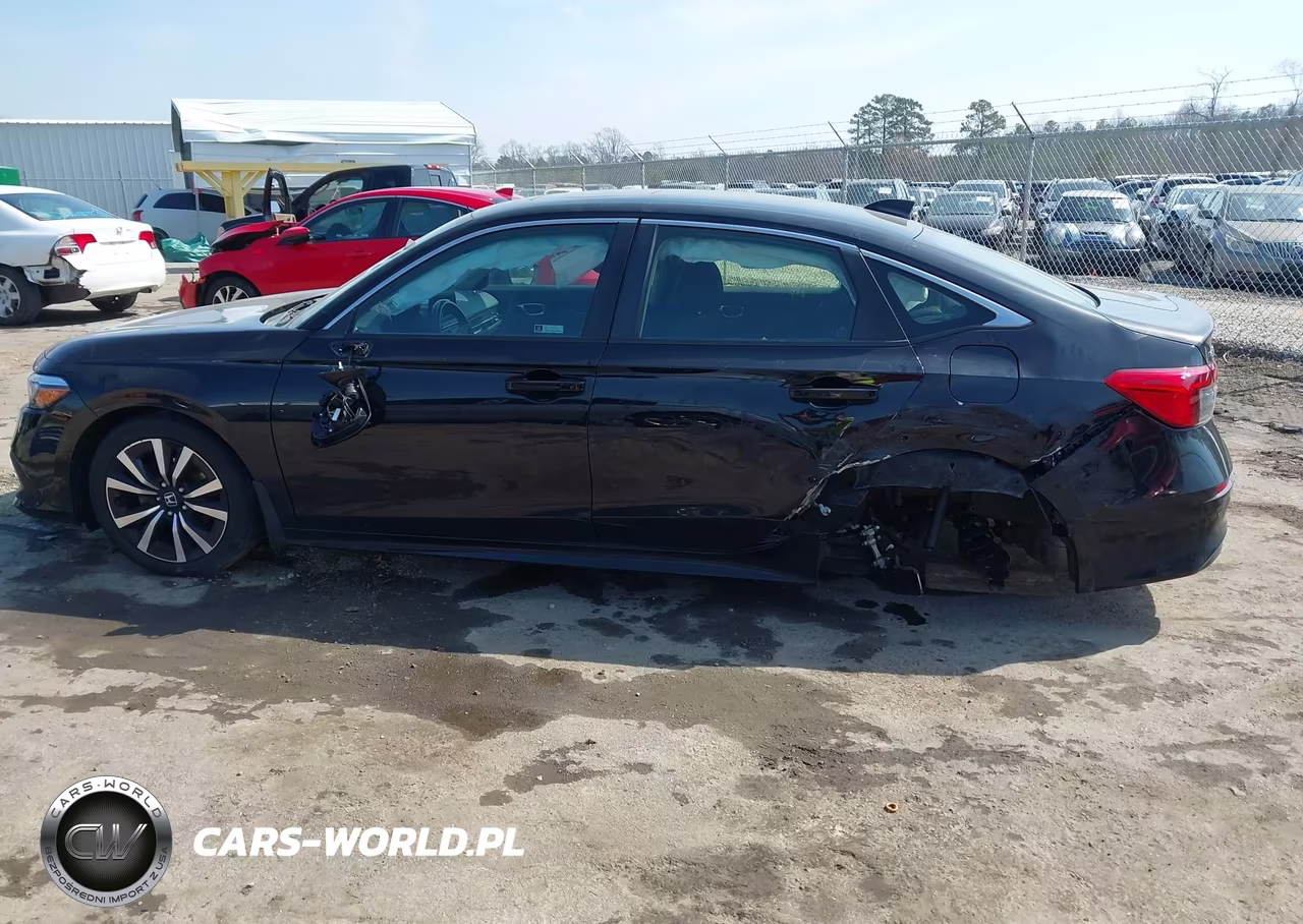 2022 Honda Civic Ex VIN:JHMFE1F7XNX001031 - 15