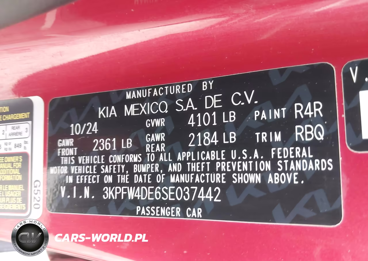 2025 Kia K4 Gt-Line VIN:3KPFW4DE6SE037442 - 9
