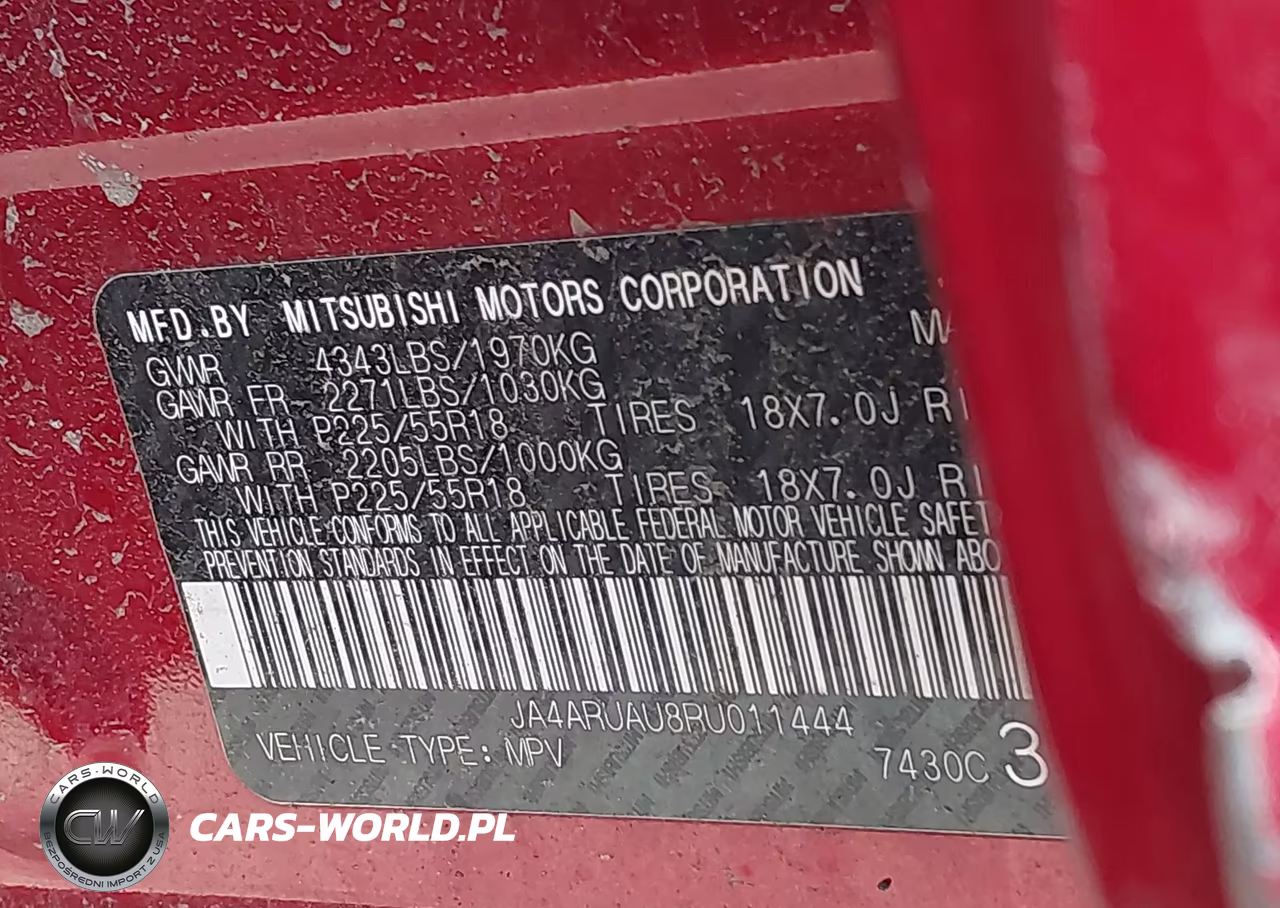 2024 Mitsubishi Outlander Sport 2.0 Es Awc VIN:JA4ARUAU8RU011444 - 9