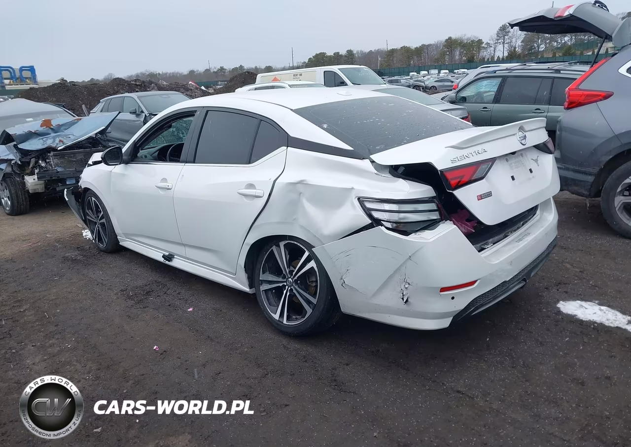 2021 Nissan Sentra Sr Xtronic Cvt VIN:3N1AB8DV3MY248440 - 3