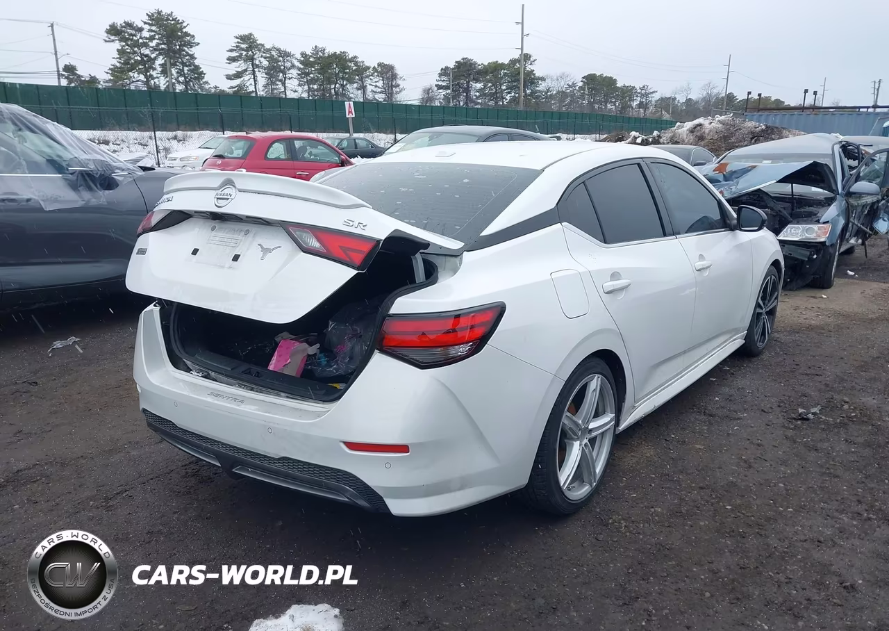 2021 Nissan Sentra Sr Xtronic Cvt VIN:3N1AB8DV3MY248440 - 4