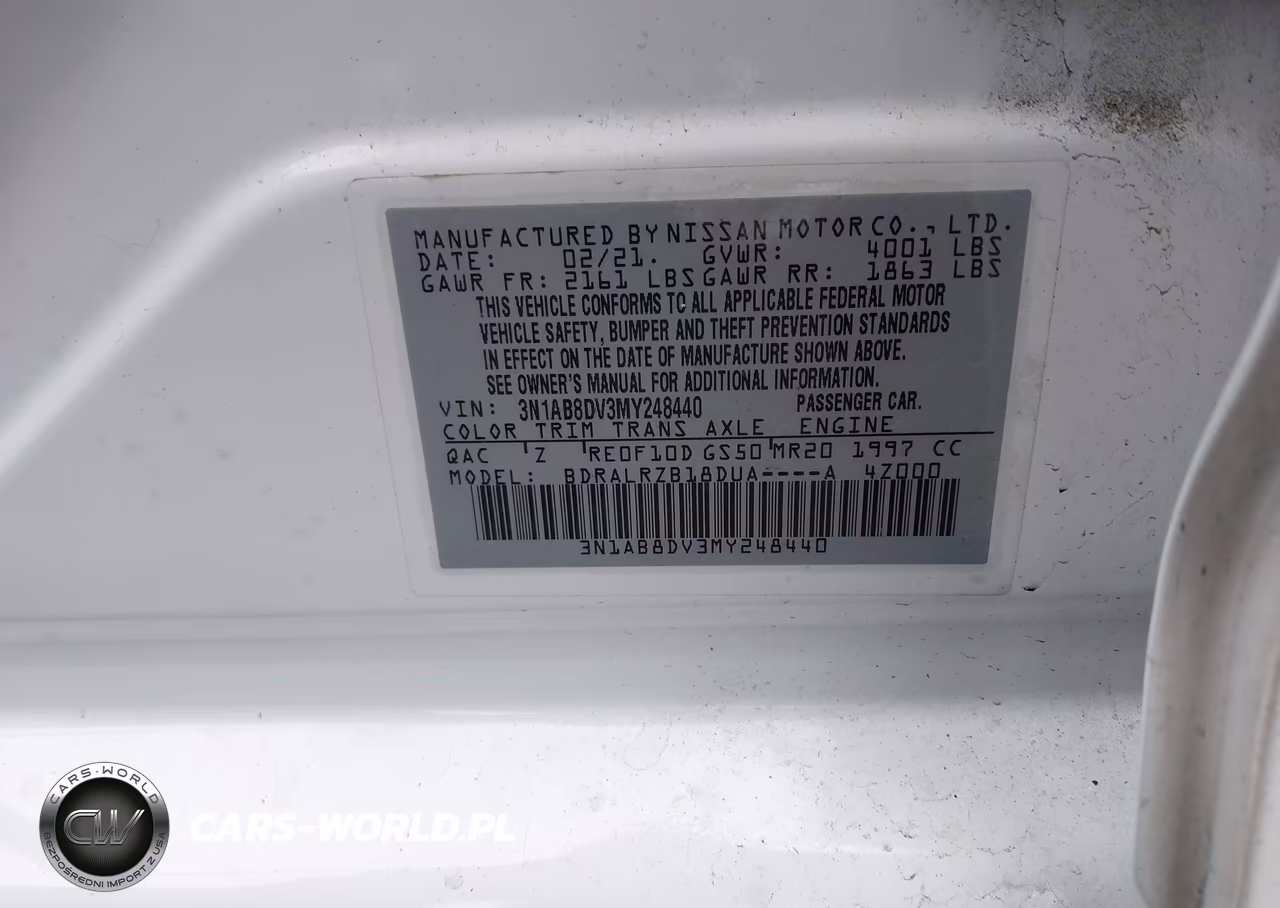 2021 Nissan Sentra Sr Xtronic Cvt VIN:3N1AB8DV3MY248440 - 9