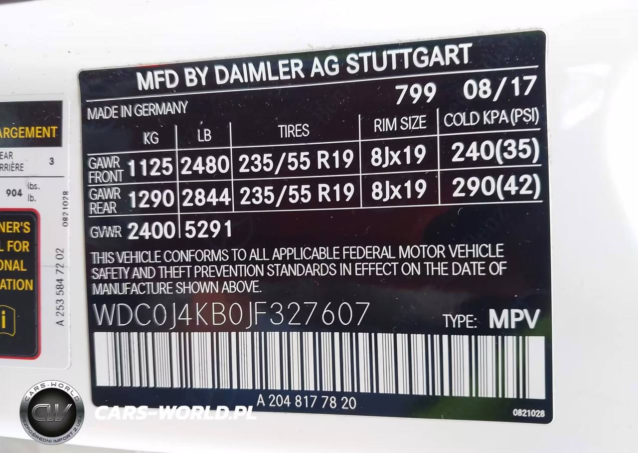 2018 Mercedes-Benz Glc 300 Coupe 4Matic VIN:WDC0J4KB0JF327607 - 9