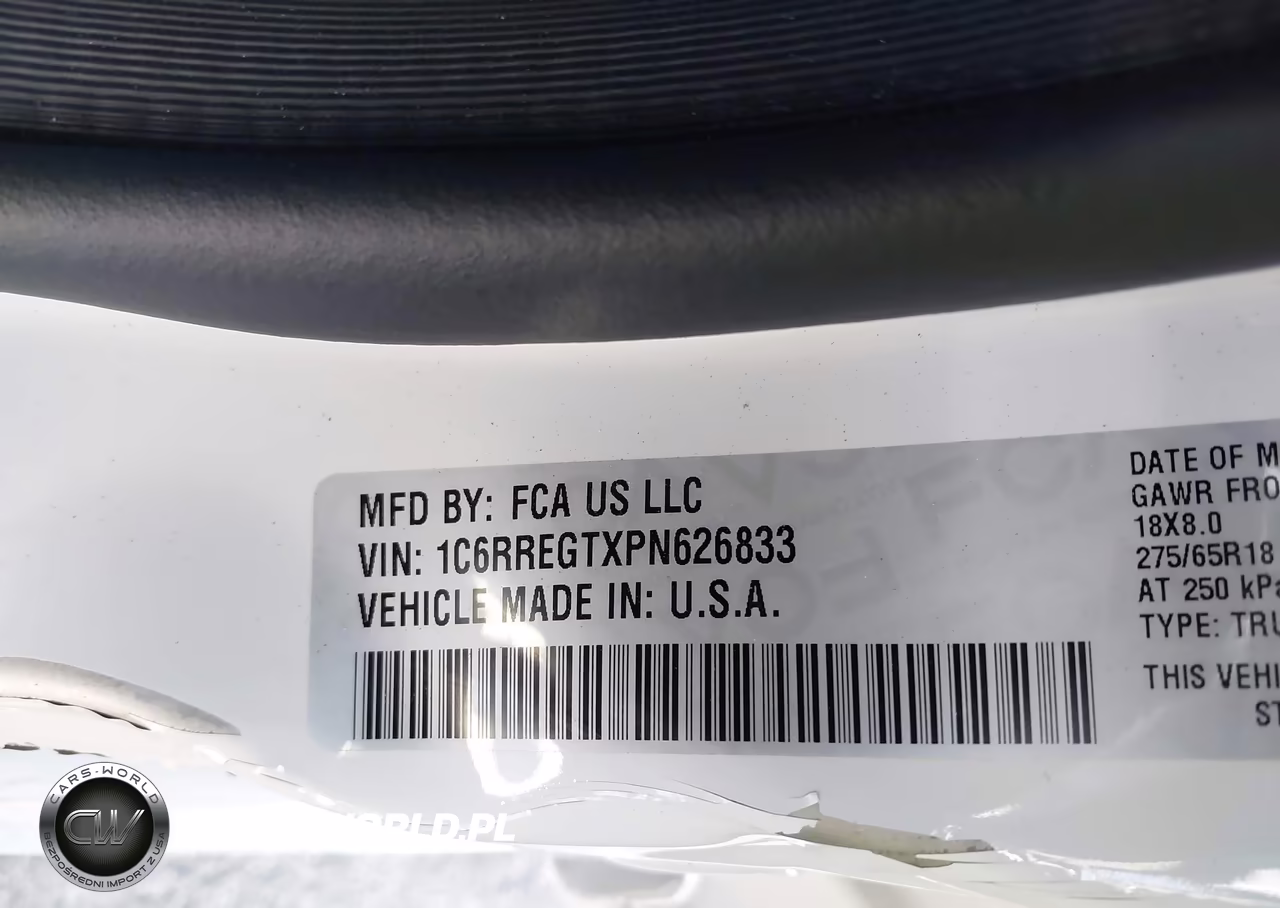 2023 Ram 1500 Tradesman 4X2 5'7 Box VIN:1C6RREGTXPN626833 - 9