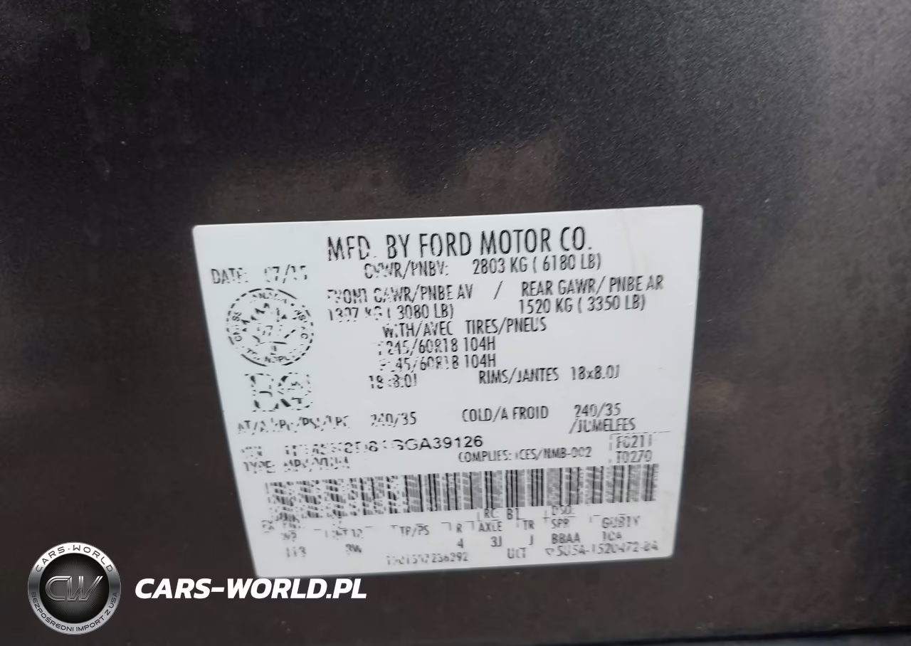 2016 Ford Explorer Xlt VIN:1FM5K8D81GGA39126 - 9
