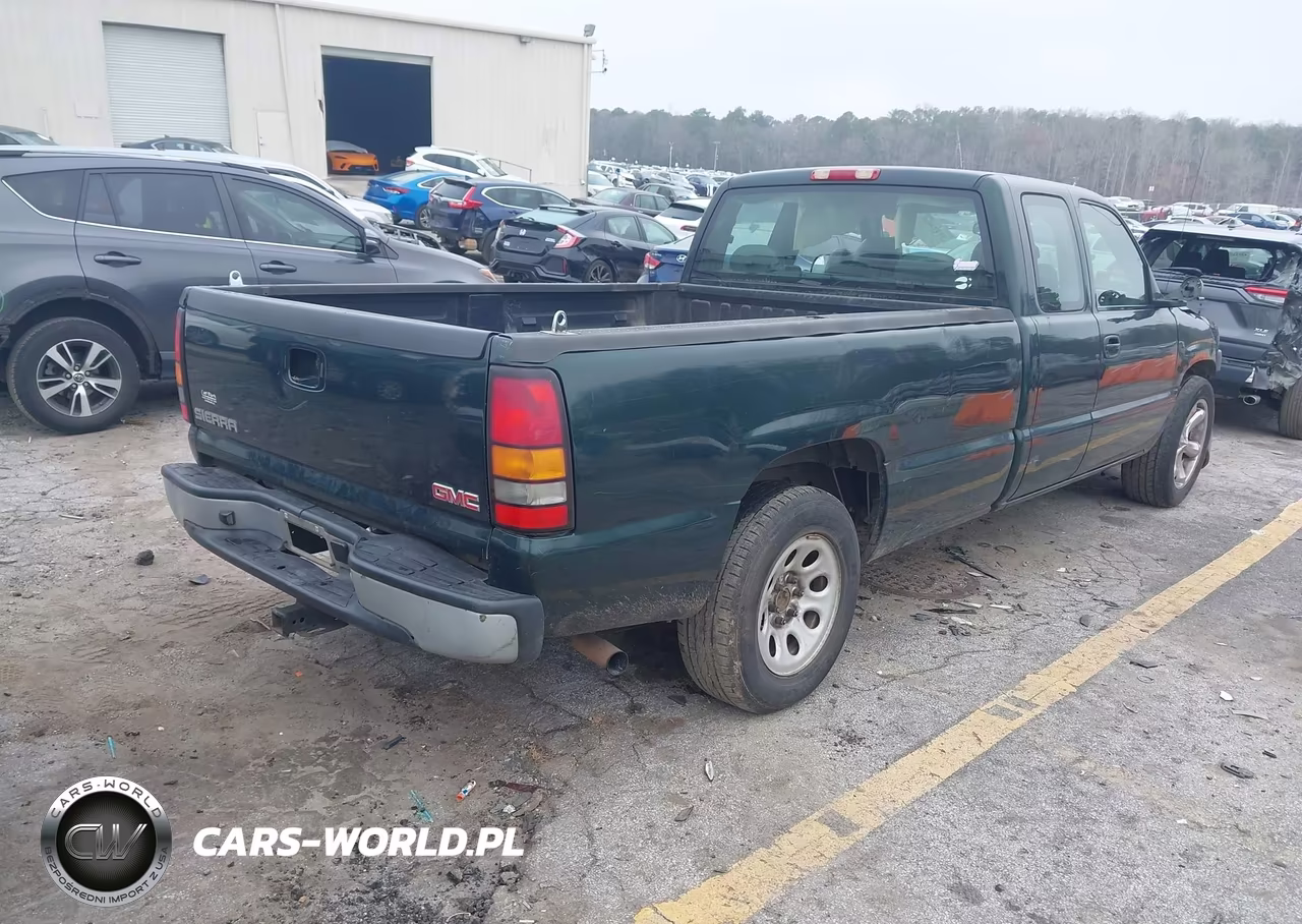 2006 GMC Sierra 1500 Work Truck VIN:1GTEC19V56E187796 - 4